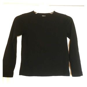 Weatherproof 32 black long sleeve top size medium